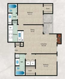  Floor Plan B2-2