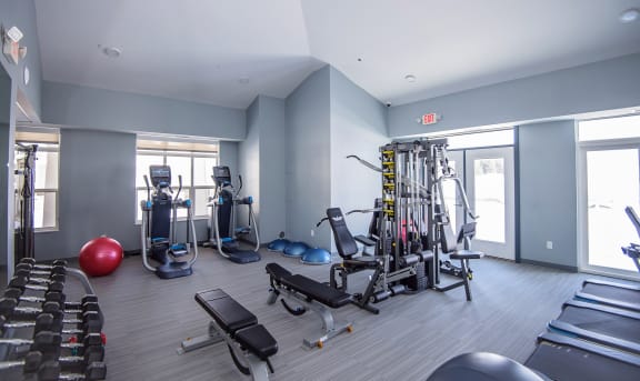 Fully-Equipped Fitness Center