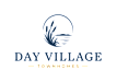 A logo for Day Village Townhomes features a stylized plant or tree.