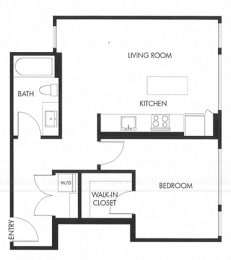  Floor Plan One H
