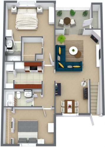 Floor Plan  Unit H