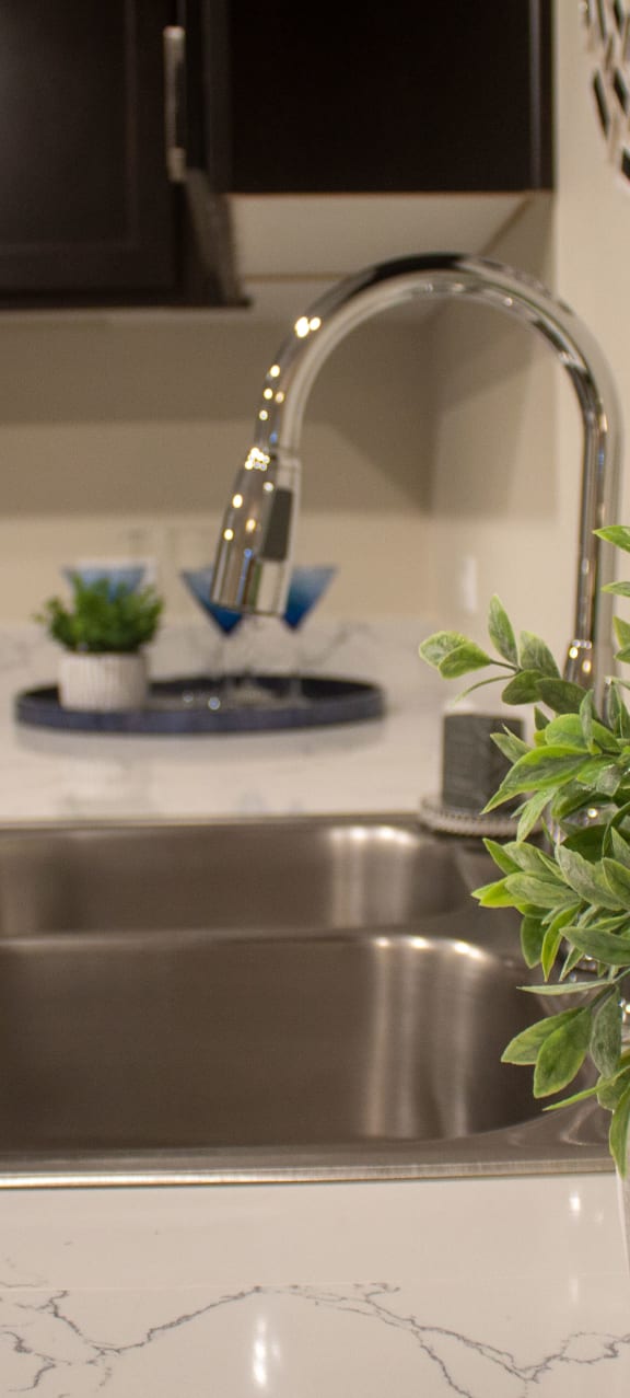 Kitchen View of Quality Countertops at The Crossings at Redlands in Redlands, CA