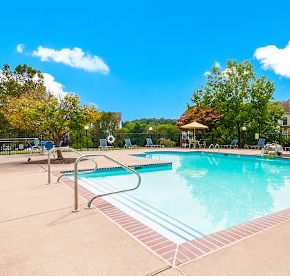 Relaxing pool at Malvern Lakes, Fredericksburg, VA