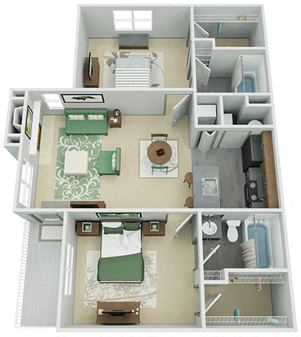 SkyView Apartment Homes 2 Bedroom 2 Bath Apartment SkyView Apartment Homes 2 Bedroom 2 Bath Apartment