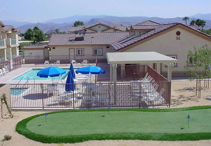 Heritage Park at Cathedral City putting green