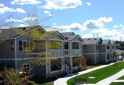 Vintage Crest exterior path