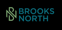 The image is a logo for Brooks North.