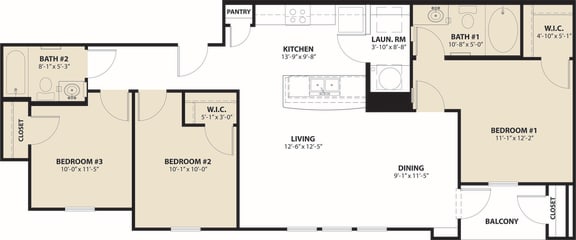 Floor Plan  Unit C
