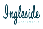 The image is a logo for "Ingleside Apartments".