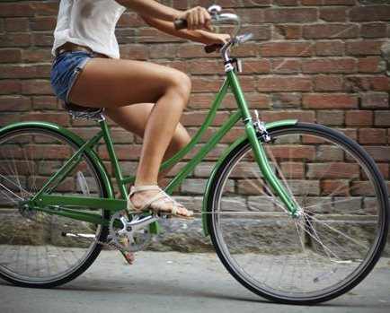 Ridding A Bicycle at Shawnee Apartments, Arlington, VA, 22204