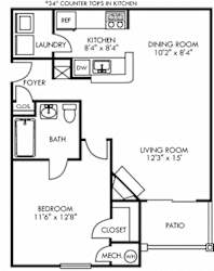 Avery. 1 bedroom apartment. Kitchen with bartop open to living/dinning rooms. Fire place. 1 full bathroom. Walk-in closet. Patio/balcony.