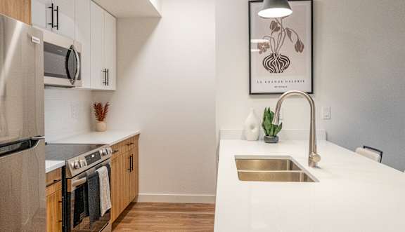 Functional Kitchen at The Artisan at Rangeview, Calgary, Alberta