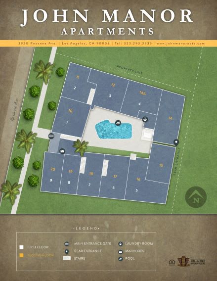 Los Angeles Apts. Sitemap