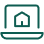 a screenshot of a computer screen with a green glow in the dark