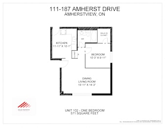 Floor Plan 111-187 Apartment 1
