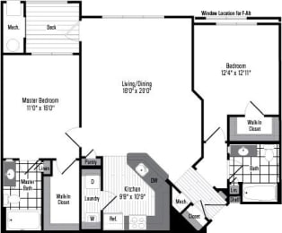 two bedroom luxury apartments in md