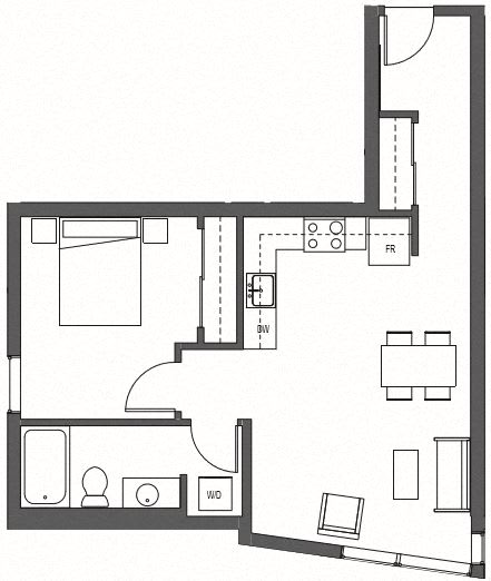 Floor Plans of Reverb in Seattle, WA