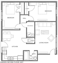  Floor Plan Apartment
