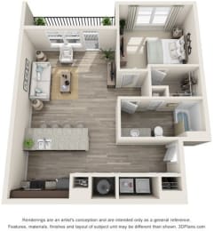Granite FloorPlan at Whetstone Flats, Tennessee, 37211