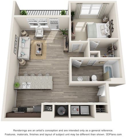 Granite FloorPlan at Whetstone Flats, Tennessee, 37211