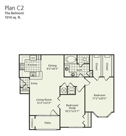 reverie floor plan unit d