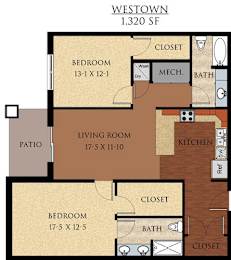  Floor Plan Westown