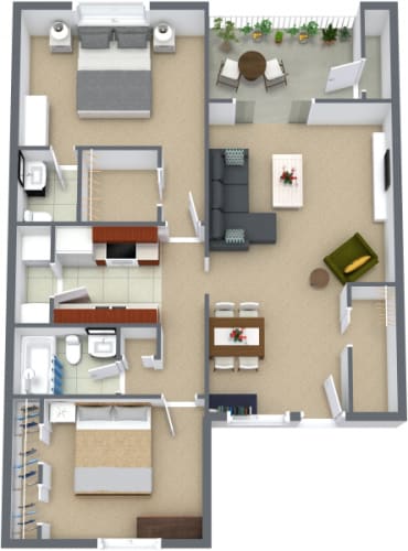 Floor Plan  Unit G