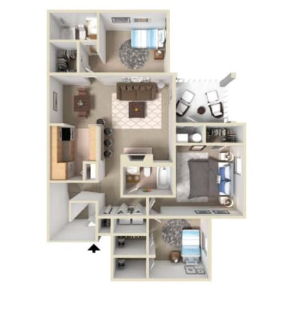 Westover II Floor Plan at Ashton Creek in Chester, VA 23831