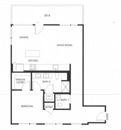  Floor Plan One K