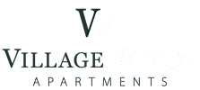 A sign that says "Village Woods Apartments" is displayed.