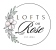a logo for a wedding with a flower on it