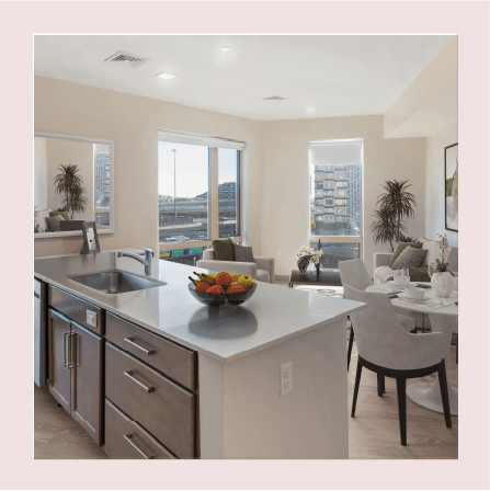 Elegant And Timeless Kitchen at Pok Oi Residences, Boston, Massachusetts