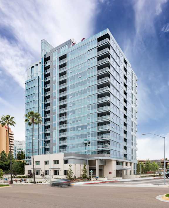 Tall Buildings Exterior at LUX by Garden*, California, 92122
