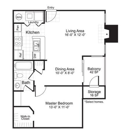 A2_2_Floor Plan at Latitudes Apartments