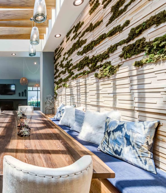 cloubhouse lounge area