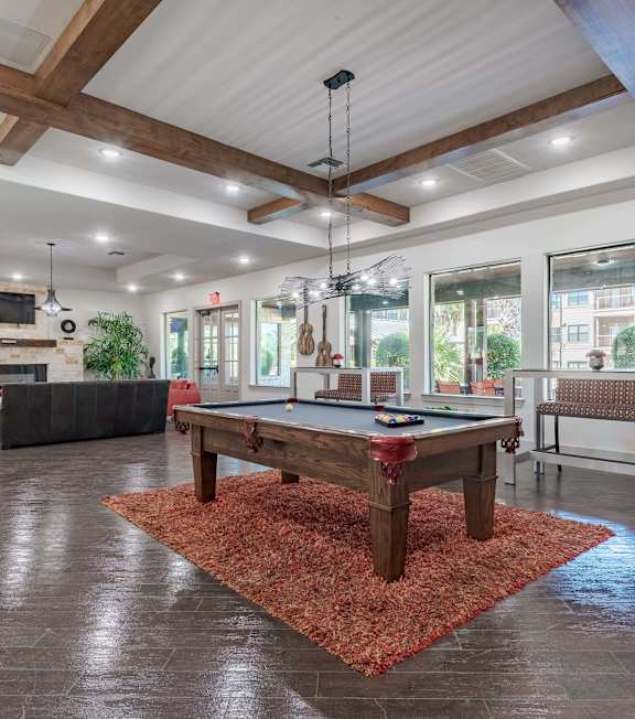 Billiards Table at Legacy Brooks, San Antonio, TX