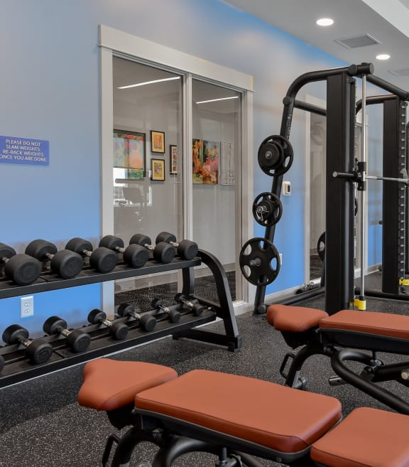 Gym at The Commons at Rivertown, MI