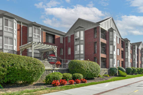 our apartments are located near the canal and our walkway to the river