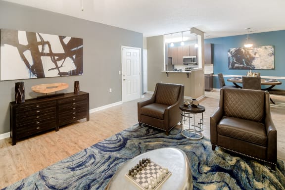 Living Room at Canebrake Apartment Homes, Louisiana, 71115