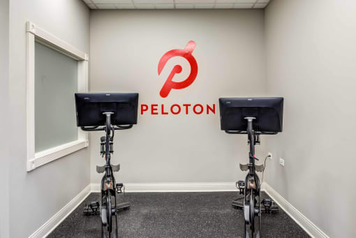 Fitness Center with Peloton Bikes