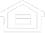 A white house icon with a green background.