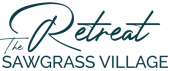 the logo for the retreat savages village logo