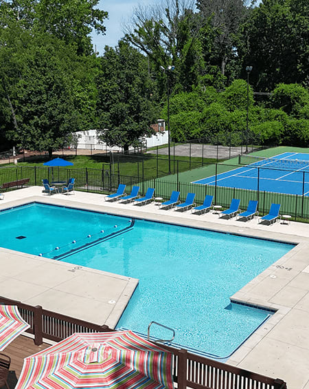 dog park at pet friendly apartments