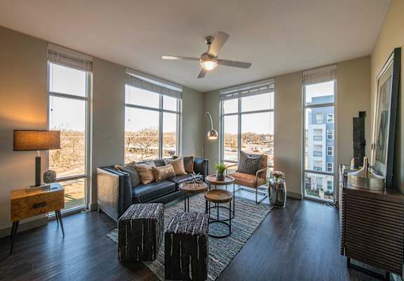 Apartments with Natural Lighting at Parc at White Rock Luxury Apartments in Dallas TX