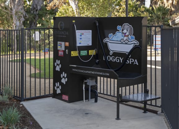 Estancia at Mission Grove Apartments Dog Wash