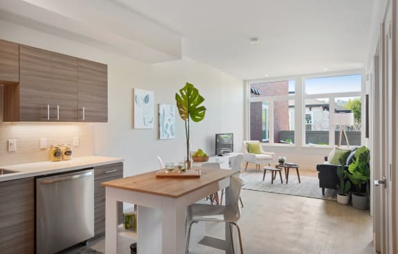 1 bedroom 1 bath floorplan for Dover Woods