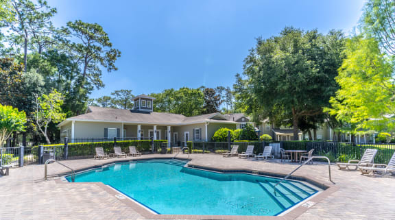 take a dip in our resort style pool