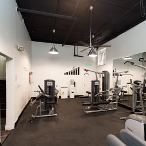 Gym at Del Mor Apartments, Los Angeles, California