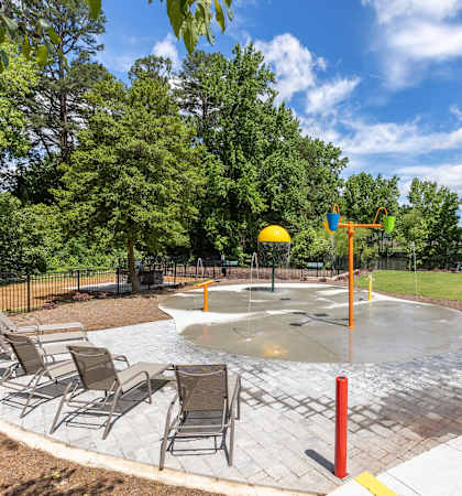 our apartments showcase a swimming pool
