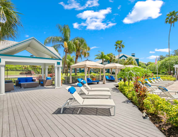 Sun Lounger Chairs At The Sundeck